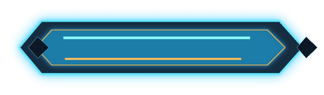 Cyber Sci-Fi Glow Button