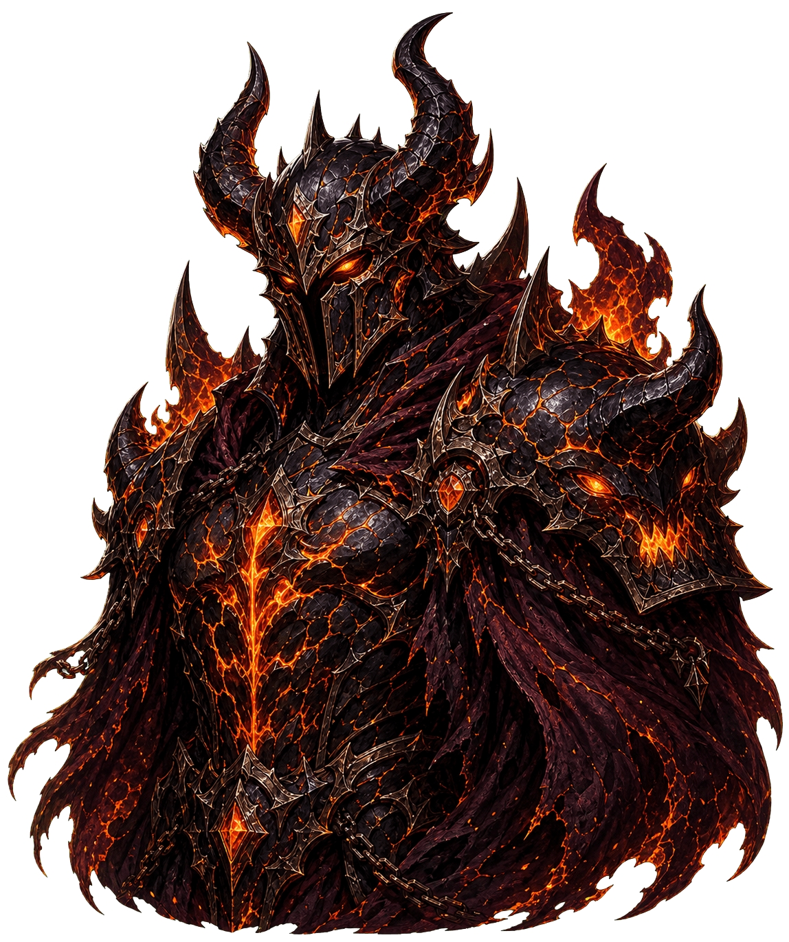 Dark Lava Knight Boss