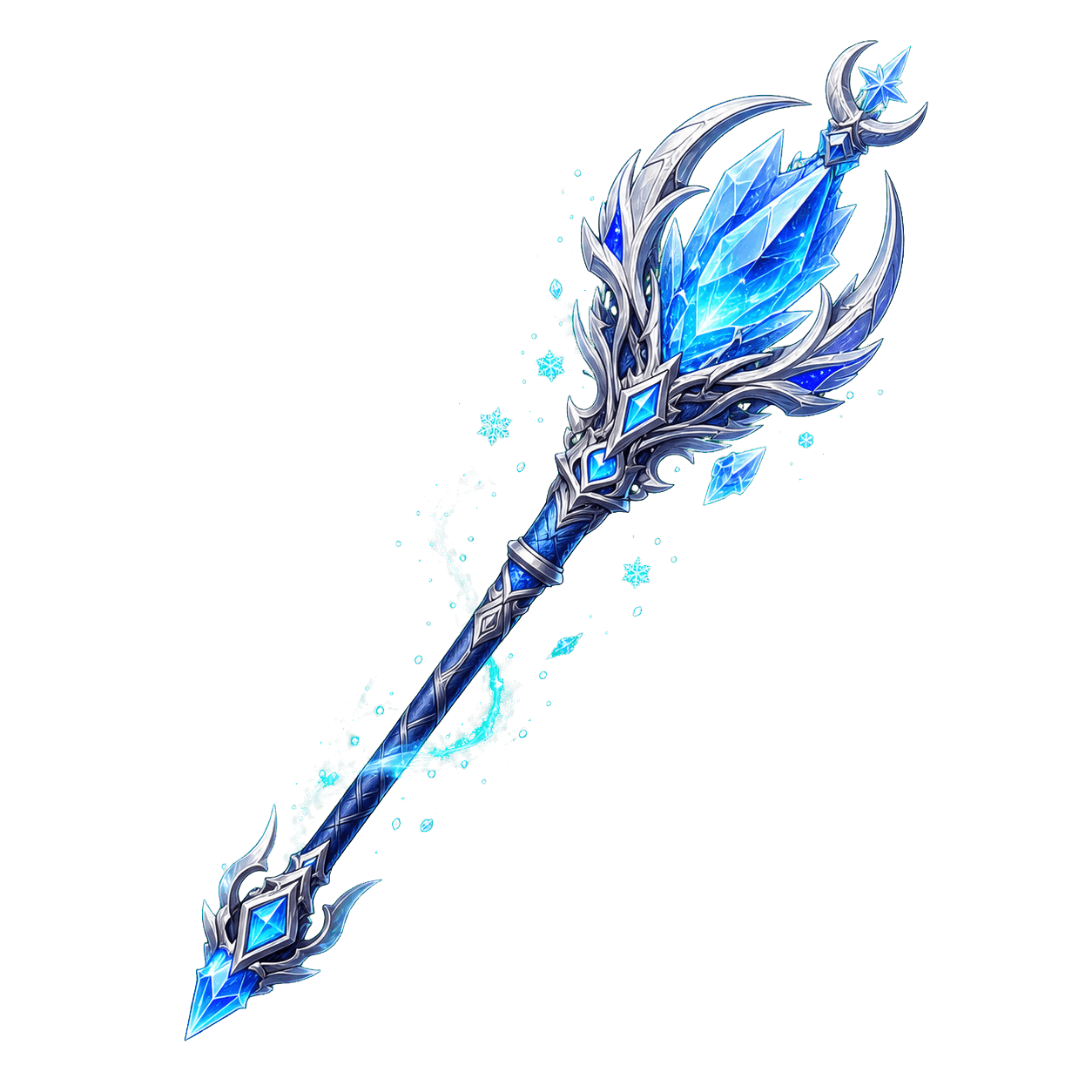 Fantasy Frost Staff Icon